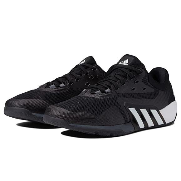 NWT adidas Men's Dropset Trainer, Black/White-Sz 13